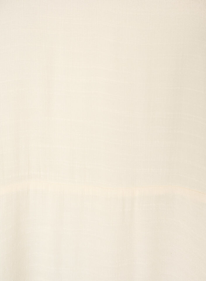 A-line dress with layered ruffles, Vanilla, Packshot image number 2