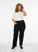 Regular fit Gemma jeans with a high waist, Black, Model image number 0