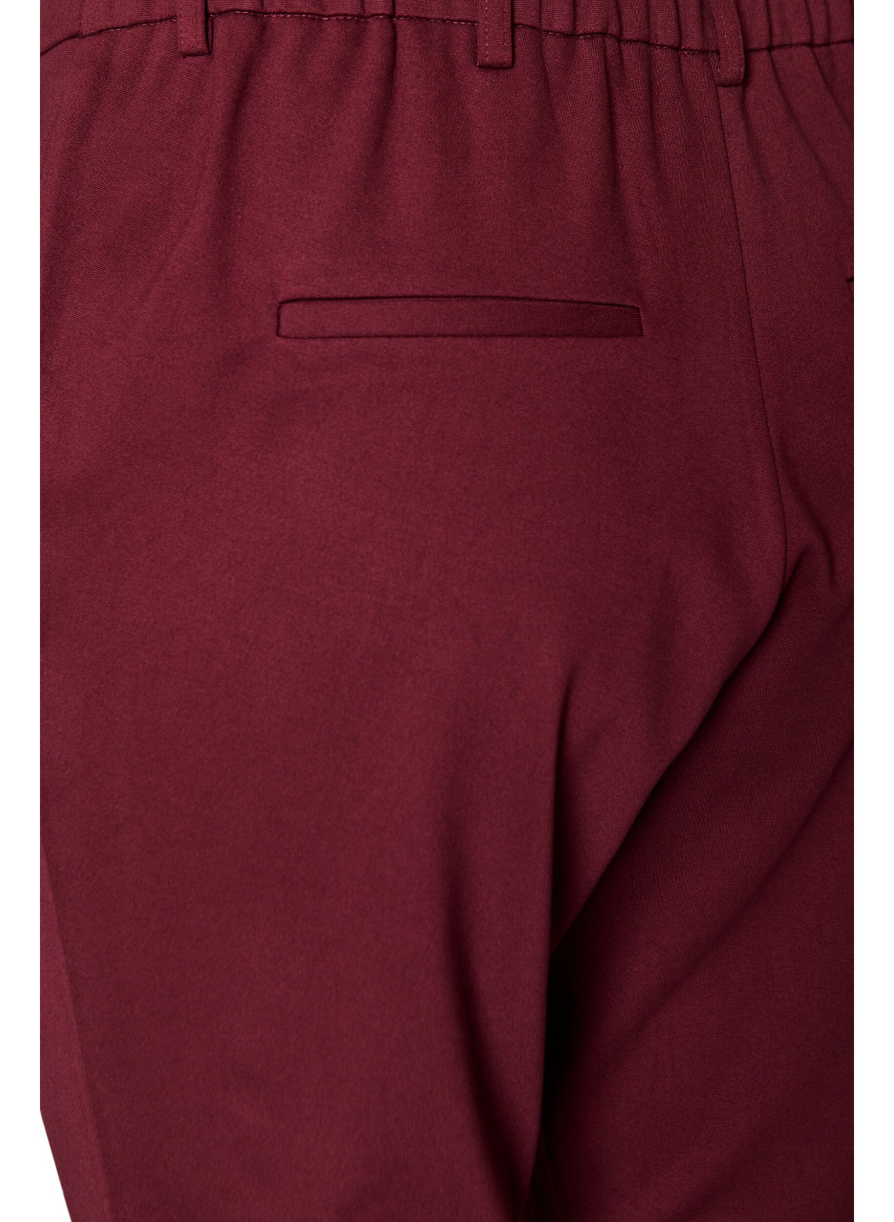 ZizzifashionCropped Maddison trousers, Red, Packshot image number 3