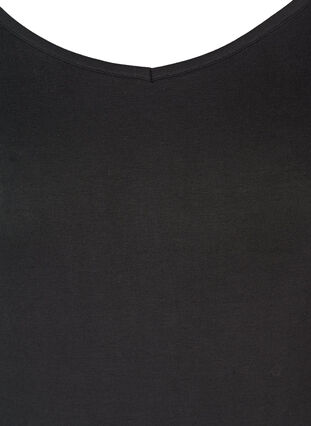 Long top, Black, Packshot image number 2