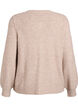 Cardigan with heart-shaped buttons, Beige, Packshot image number 1