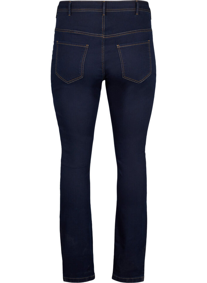 Super slim Amy jeans with high waist, Blue, Packshot image number 1