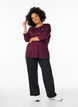Sports top with 3/4 sleeves, Red, Model image number 1