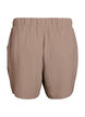 Shorts with pockets and elastic waistband, Brown, Packshot image number 1