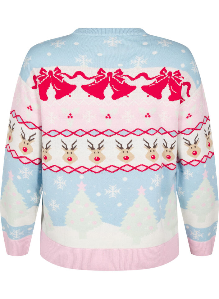 Christmas jumper, Cerulean Comb, Packshot image number 1