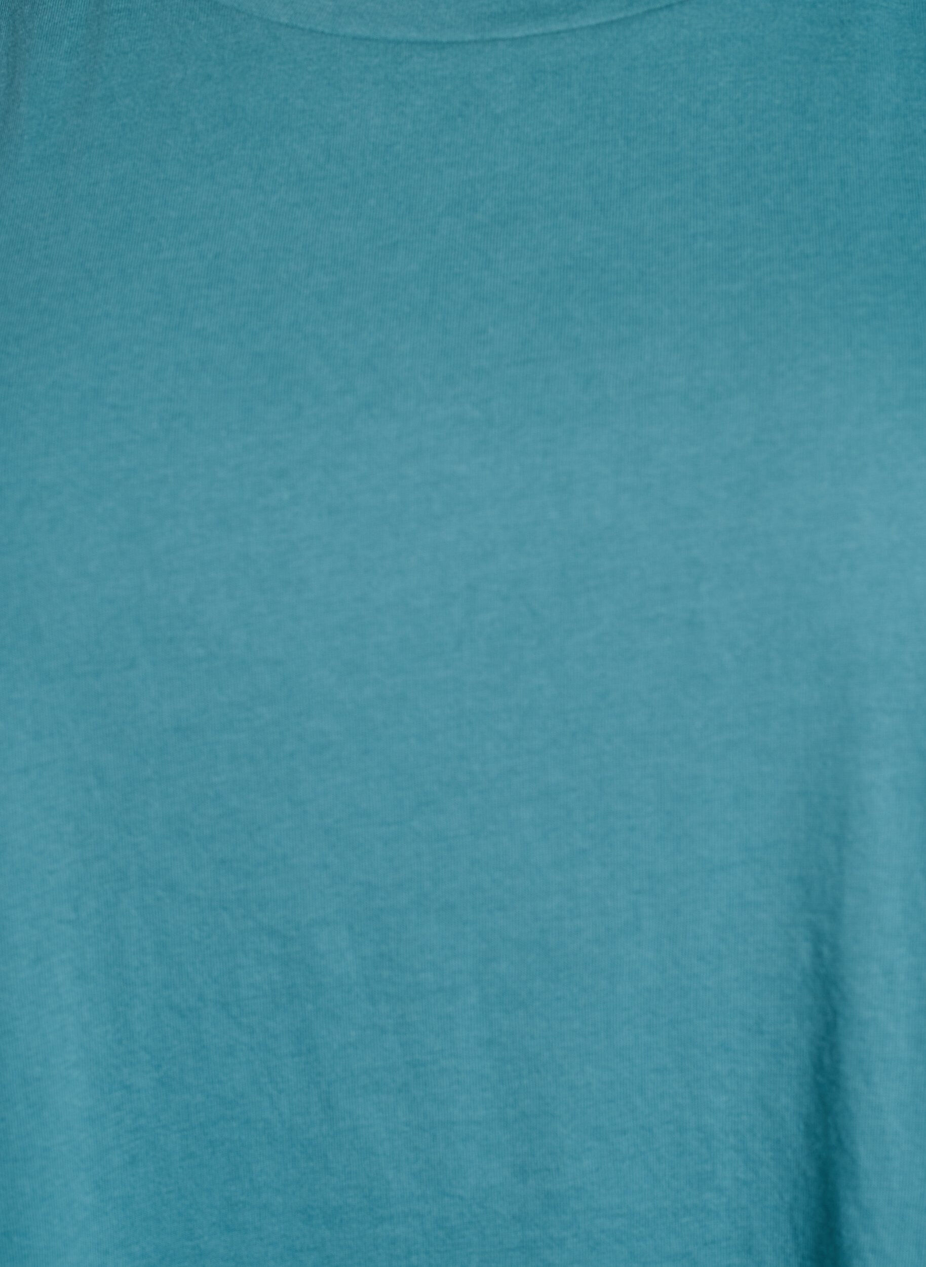ZizzifashionShort sleeve cotton blend T-shirt, Blue, Packshot image number 2