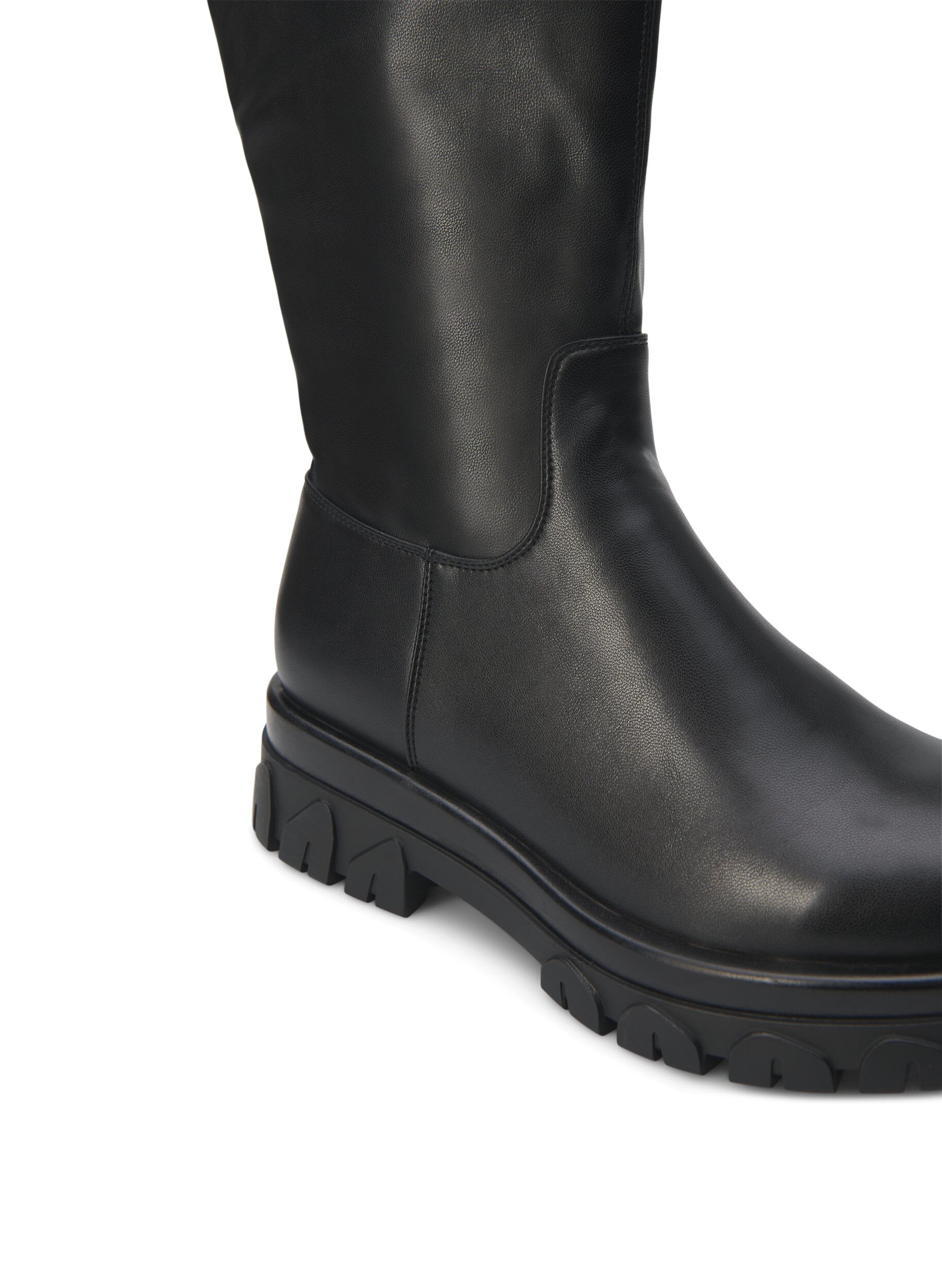 Zizzifashion Boot with long shaft, Black, Packshot image number 3