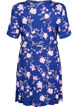 Wrap dress in viscose with short sleeves, Bellwether AOP, Packshot image number 1