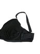 Underwire bikini bra with draping, Black, Packshot image number 3