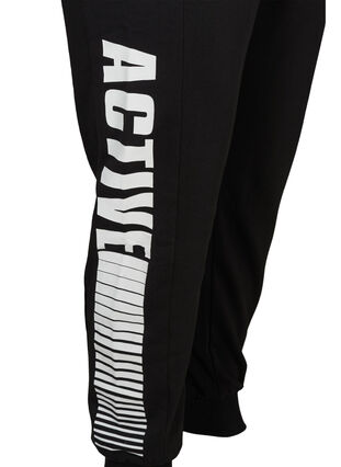 Workout trousers, Black, Packshot image number 2