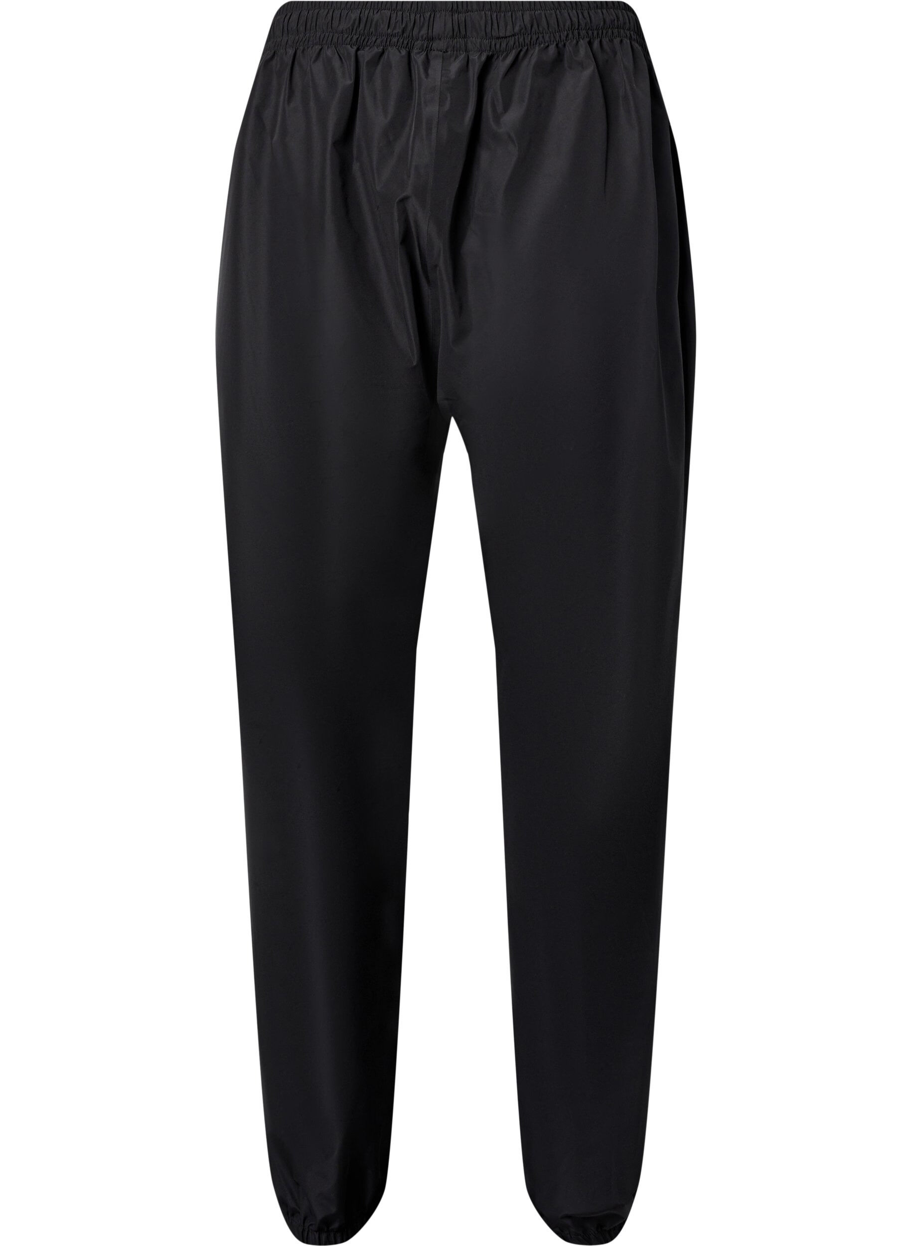 Zizzifashion Rain trousers with reflectors, Black, Packshot image number 1