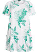 Dress in viscose with cutline, Green, Packshot image number 0