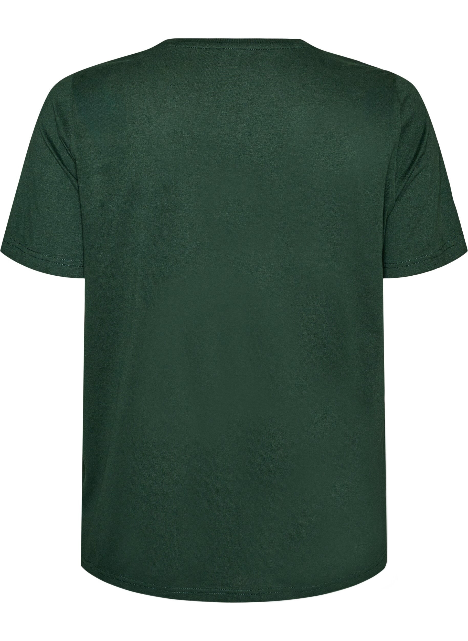 ZizzifashionT-shirt with motif, Green, Packshot image number 1