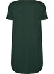 Organic cotton nightdress with V-neck, Green, Packshot image number 1