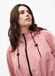 FLASH - Water-repellent parka with hood, Ash Rose, Model image number 2