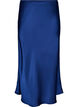 Satin midi skirt, Blue, Packshot image number 0