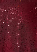 Sequin blouse with balloon sleeves, Red, Packshot image number 2