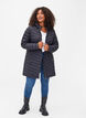Lightweight jacket with pockets and a detachable hood, Black, Model image number 1