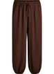 High-waisted balloon trousers, Brown, Packshot image number 0