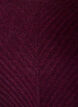 Short knitted dress with a V-shaped textured pattern, Red, Packshot image number 2