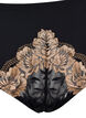 Tai briefs with lace, Black, Packshot image number 2