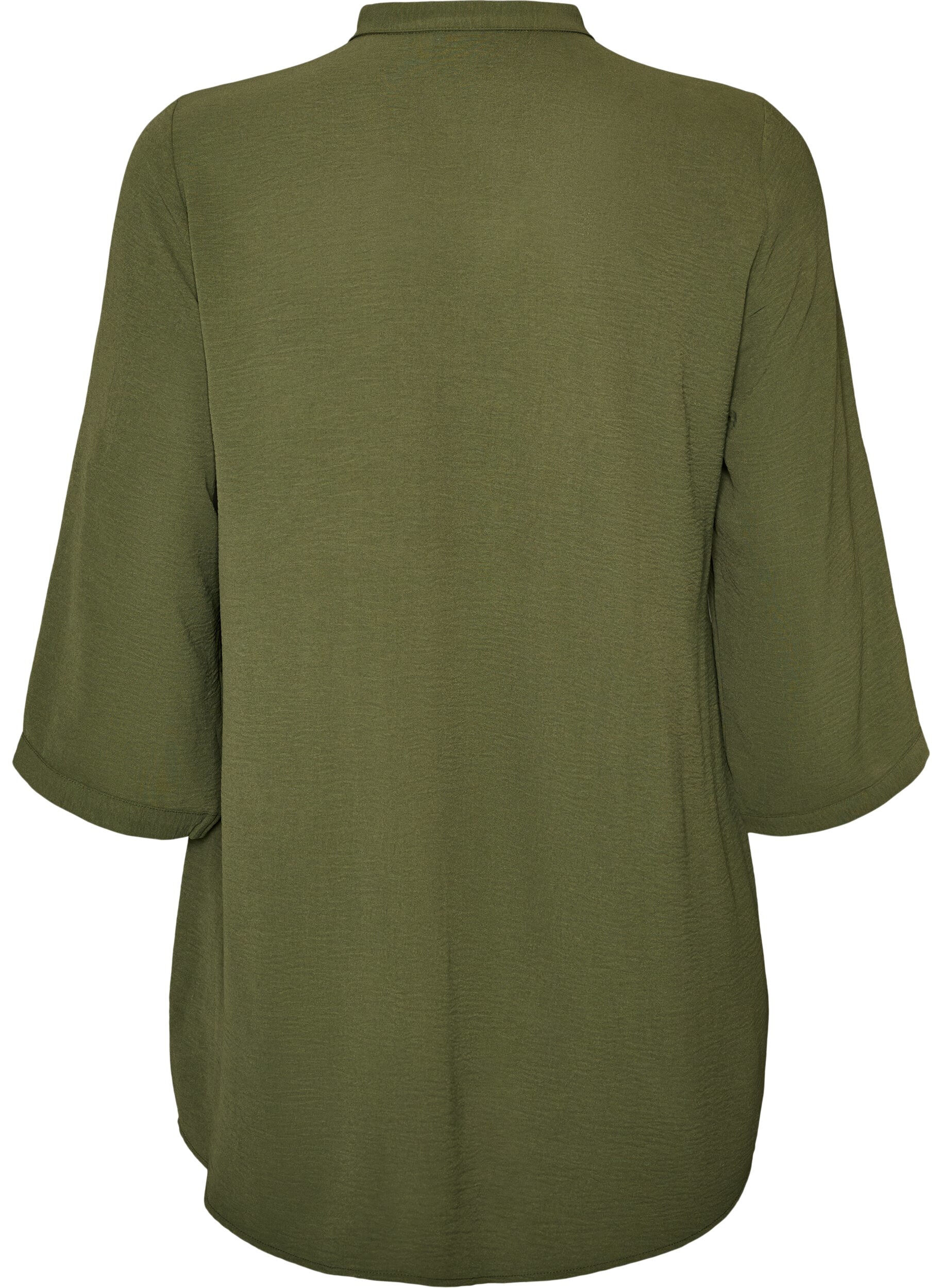 ZizzifashionTunic with 3/4 sleeves, Green, Packshot image number 1