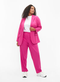 Classic trousers with pockets, Festival Fuchsia, Model