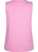 Sleeveless top with lace, Rosebloom, Packshot image number 1