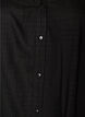 Viscose shirt with short sleeves and ruched detail, Black, Packshot image number 2