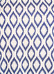 Viscose dress with cutline, Blue, Packshot image number 2