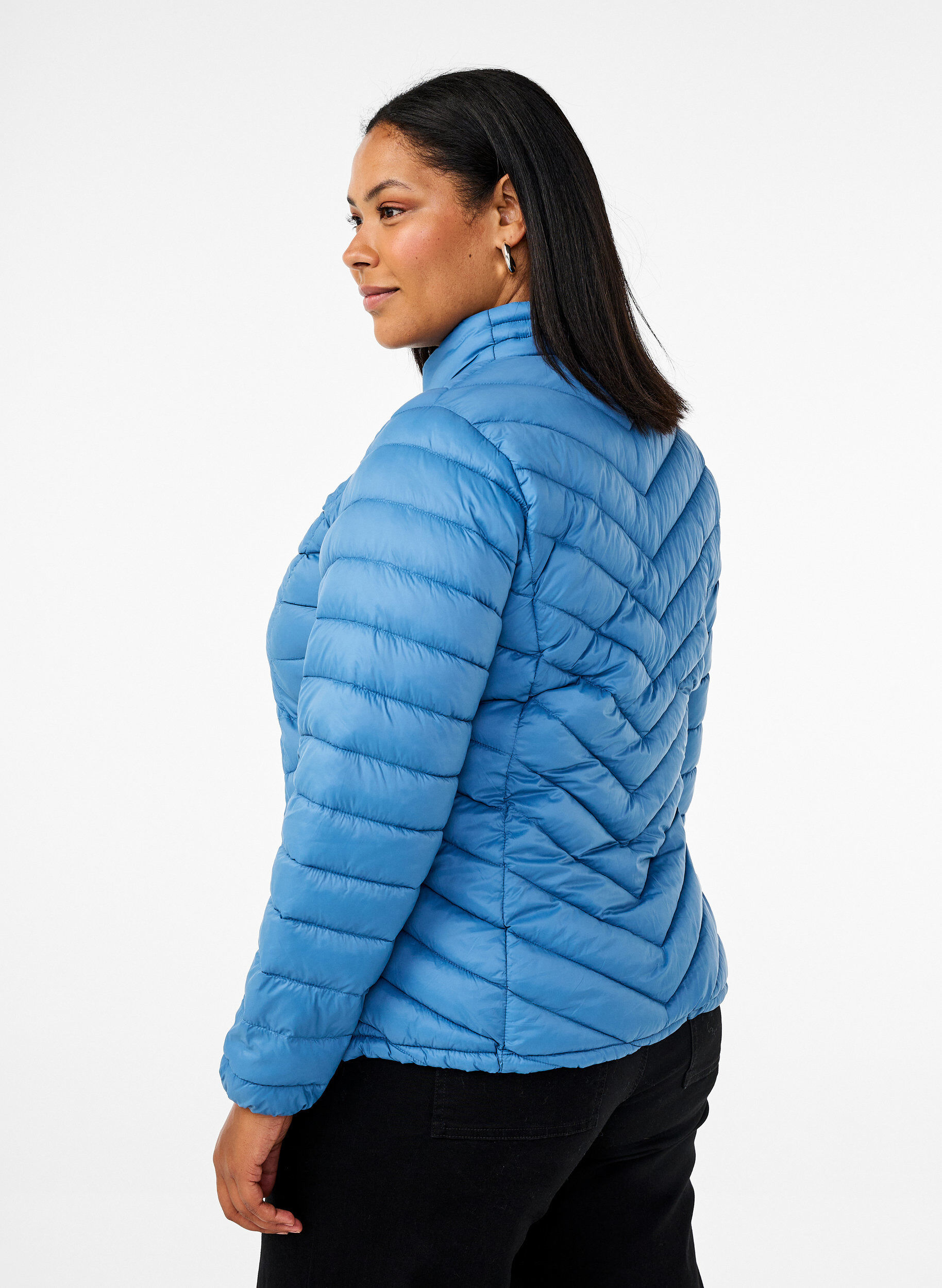 ZizzifashionLightweight jacket with pockets, Blue, Model image number 2
