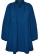 A-line dress with an empire line, Blue, Packshot image number 0