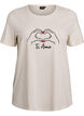 T-shirt with motif, White, Packshot image number 0