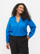 Long-sleeved top in viscose blend, Skydiver, Model image number 0