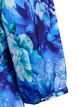 Floral wrap dress with 3/4 sleeves, Blue, Packshot image number 3