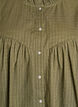 A-shaped tunic with short sleeves and buttons, Green, Packshot image number 2
