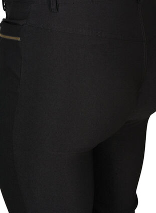 Bootcut trousers with zip details, Black, Packshot image number 3