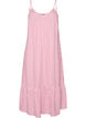 Summer dress with stripes and A-line shape, Pink, Packshot image number 0