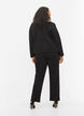 Classic wide leg trousers, Black, Model image number 1