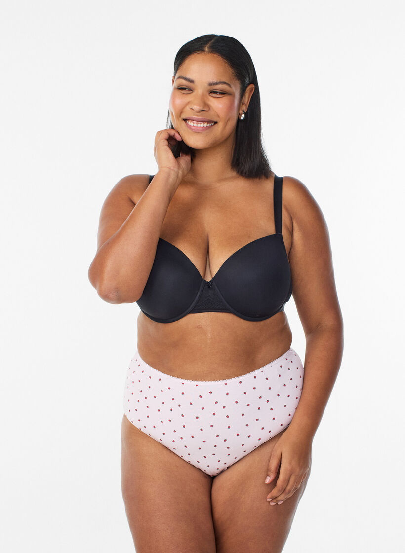 7-pack hipster briefs with regular waist, Red, Model image number 0