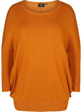 Knit blouse, Honey Ginger, Packshot image number 0