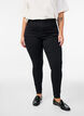 Super slim Amy jeans with high waist, Black, Model image number 2