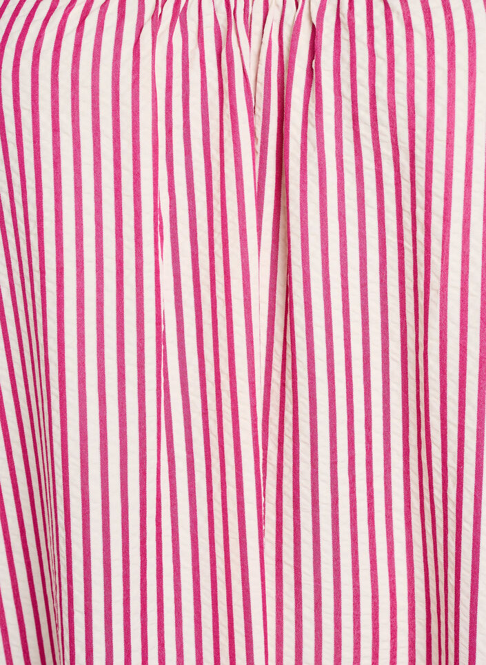 Summer dress with stripes and A-line shape, Pink, Packshot image number 2