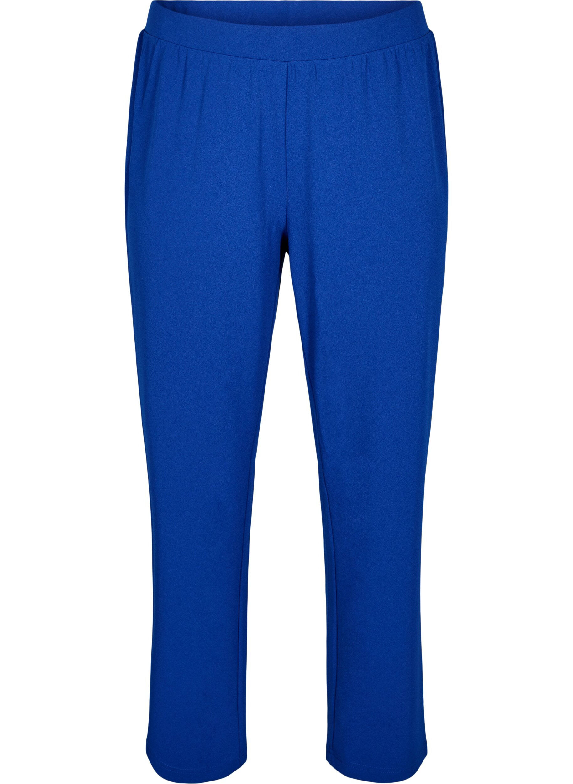 ZizzifashionStraight fit trousers, Blue, Packshot image number 0