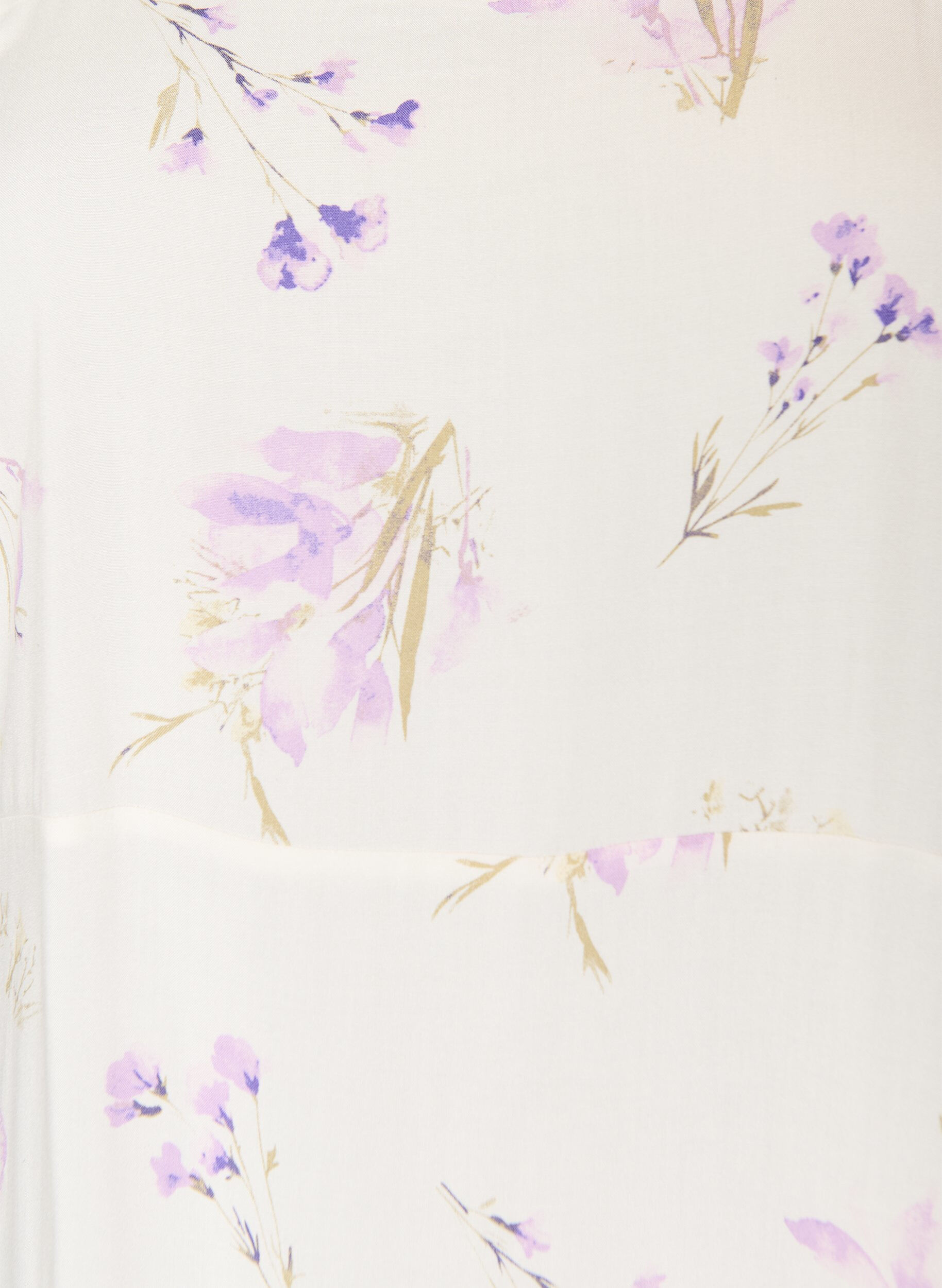 Zizzifashion Summer dress with wide straps, White, Packshot image number 2