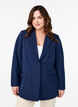 Classic blazer with button closure, Blue, Model image number 0