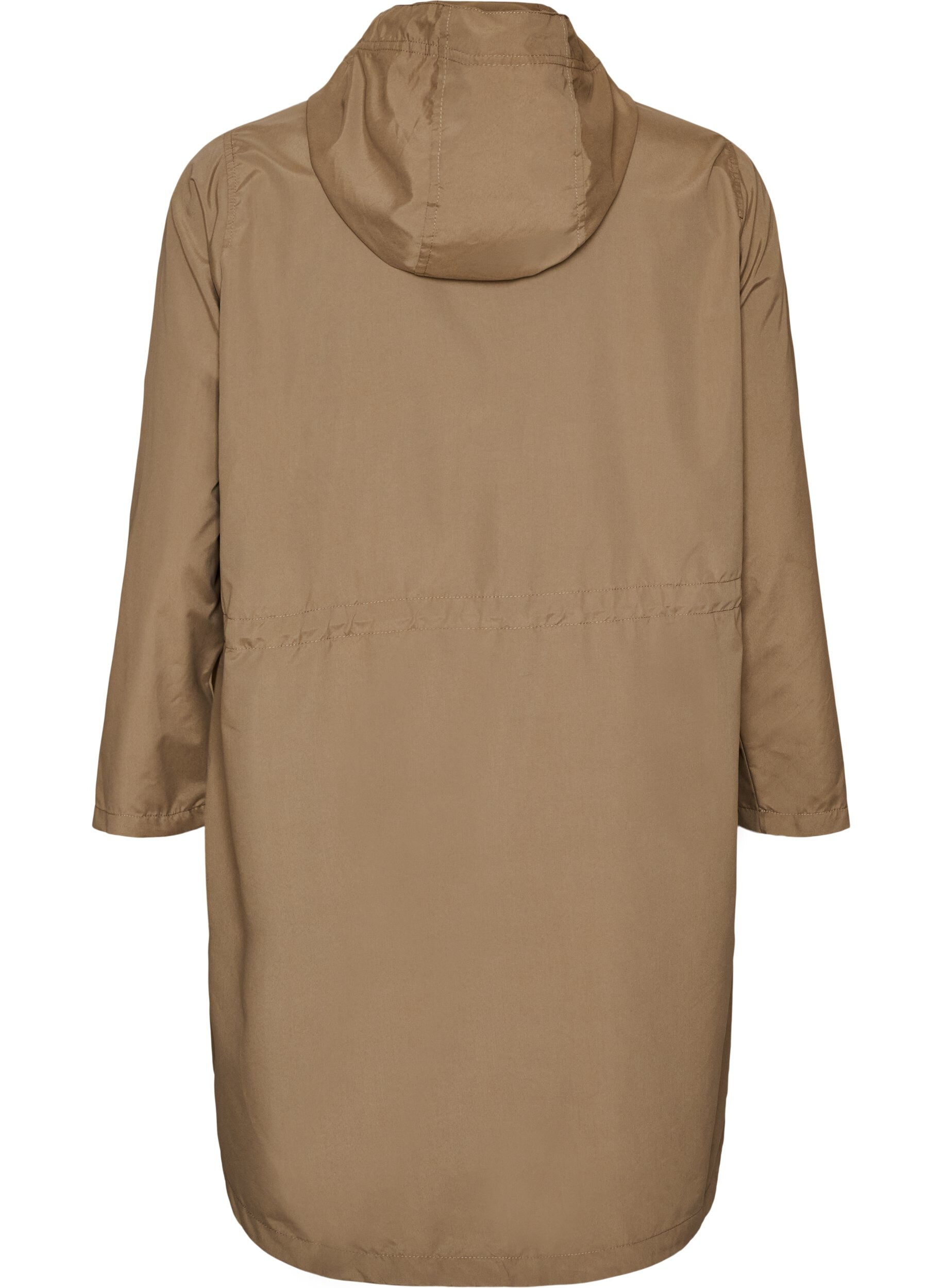 ZizzifashionLightweight parka with a hood, Brown, Packshot image number 1