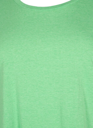Neon-coloured cotton t-shirt, Neon Green, Packshot image number 2