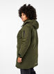 Practical winter jacket with hood and pockets, Green, Model image number 2