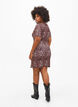 Close-fitting leopard print dress with a cut-out, Leopard AOP, Model image number 1